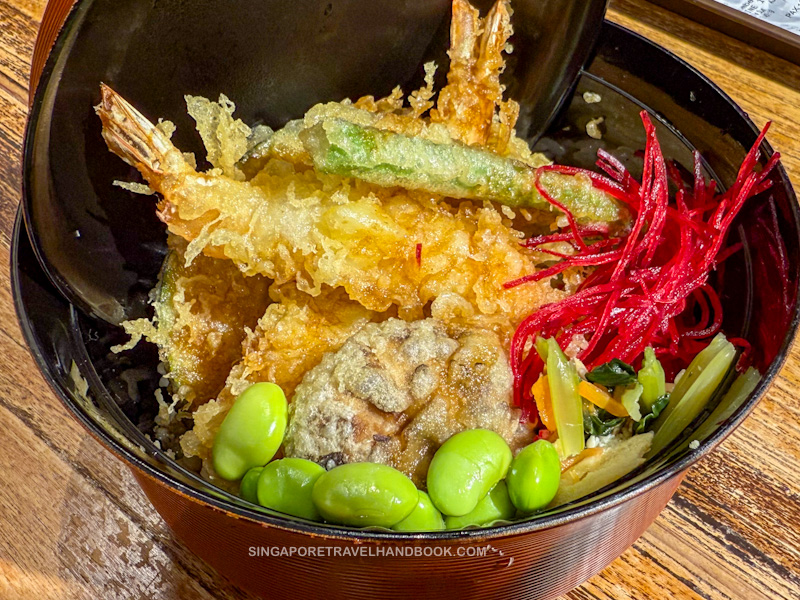 What to eat at Food Republic Vivocity - Mizuya Kaisen Don Tempura